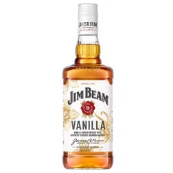 Jim Beam Vanilla Bourbon Whiskey - 750ml Bottle