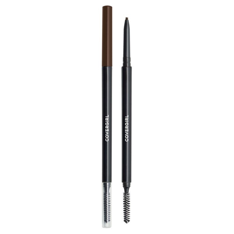 slide 2 of 5, COVERGIRL Easy Breezy Brow Micro Fine + Define Pencil - 710 Soft Brown - 0.003oz, 0.003 oz