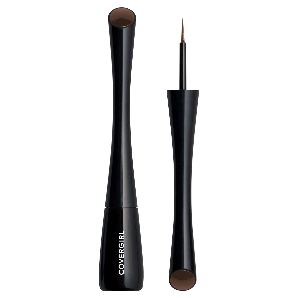 slide 3 of 7, Covergirl 335 Bold Brown Get In Line Liquid Eyeliner, 0.08 oz