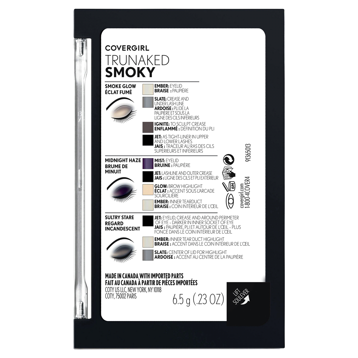 slide 4 of 4, Covergirl truNAKED Eyeshadow Palette 820 Smoky, 1 ct