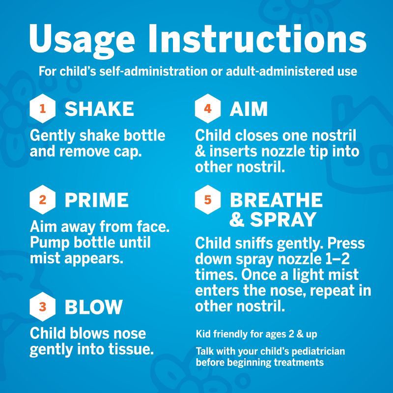 slide 3 of 7, Children's Flonase Sensimist Allergy Relief Nasal Spray - Fluticasone Furoate - 0.2 fl oz, 0.2 fl oz