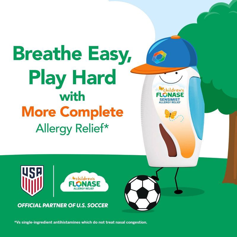 slide 12 of 19, Children's Flonase Sensimist Allergy Relief Nasal Spray - Fluticasone Furoate - 0.2 fl oz, 0.2 fl oz