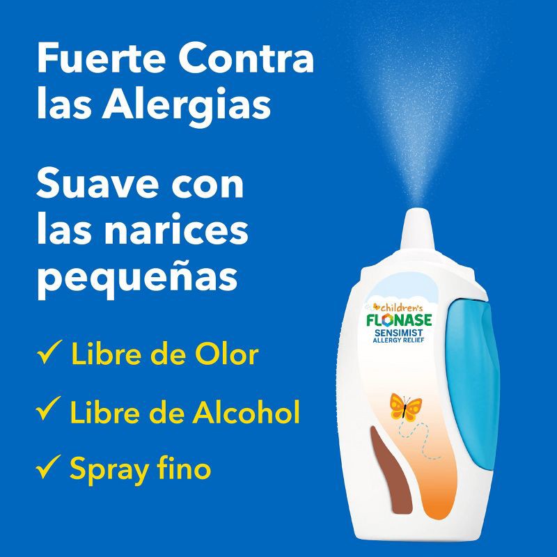 slide 15 of 19, Children's Flonase Sensimist Allergy Relief Nasal Spray - Fluticasone Furoate - 0.2 fl oz, 0.2 fl oz