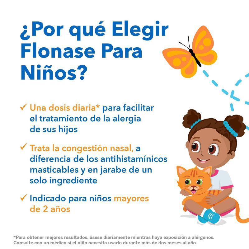 slide 16 of 19, Children's Flonase Sensimist Allergy Relief Nasal Spray - Fluticasone Furoate - 0.2 fl oz, 0.2 fl oz
