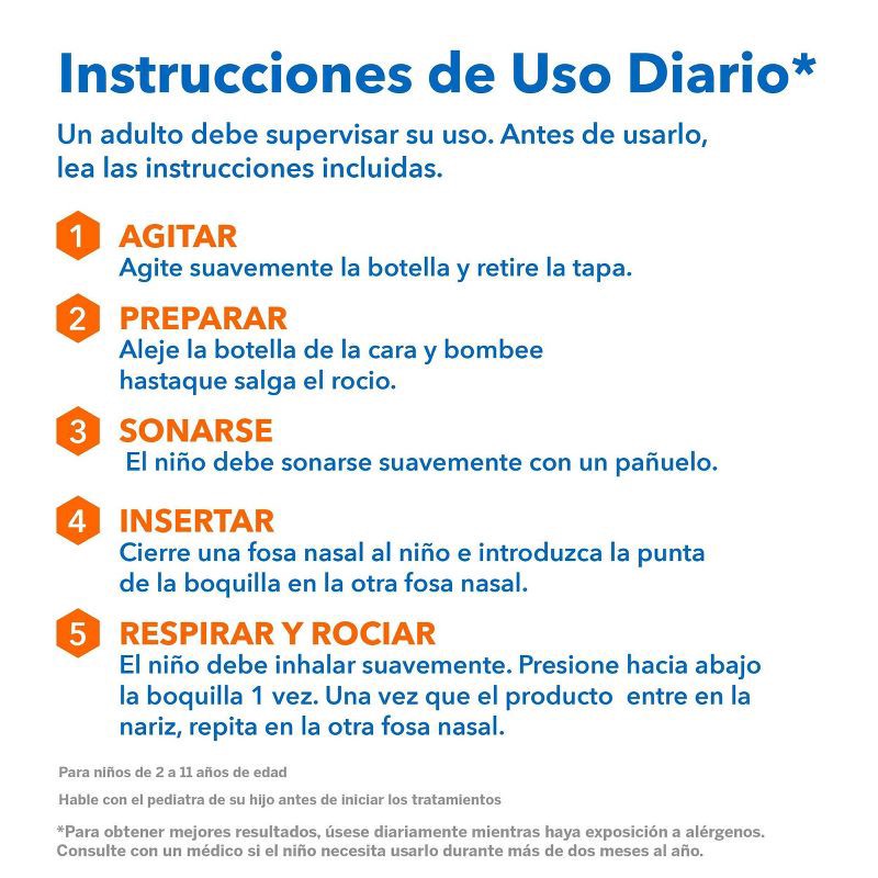 slide 17 of 19, Children's Flonase Sensimist Allergy Relief Nasal Spray - Fluticasone Furoate - 0.2 fl oz, 0.2 fl oz