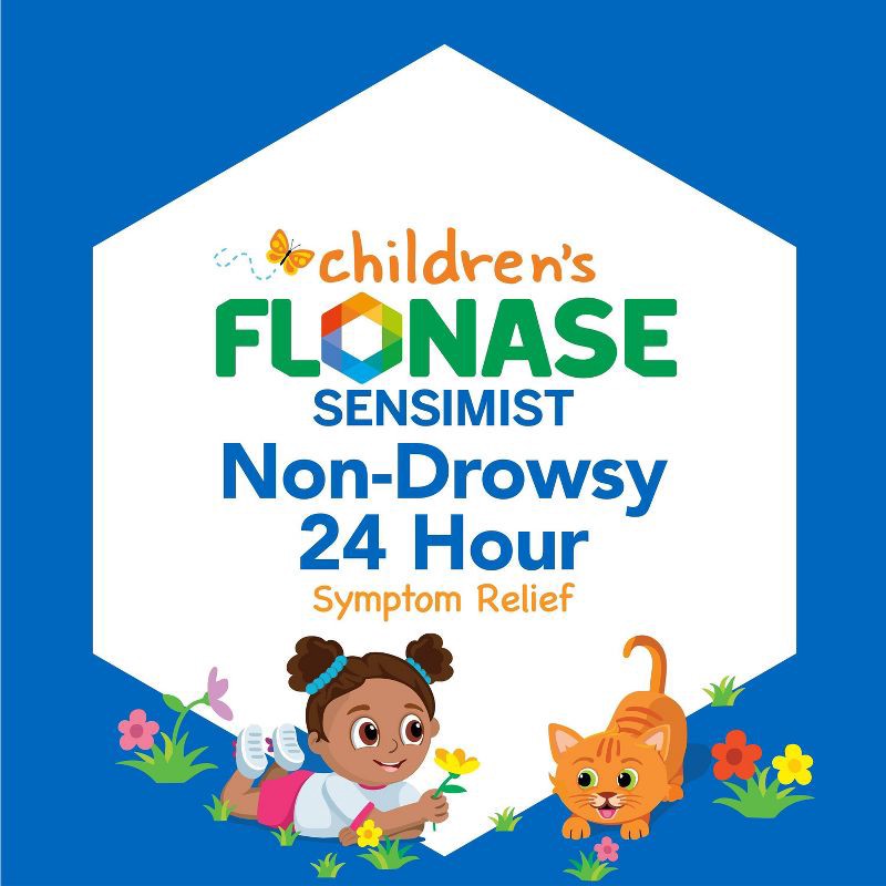 slide 5 of 19, Children's Flonase Sensimist Allergy Relief Nasal Spray - Fluticasone Furoate - 0.2 fl oz, 0.2 fl oz