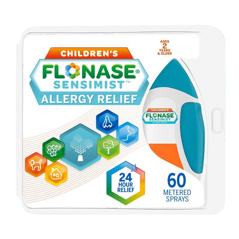 slide 1 of 10, Children's Flonase Sensimist Allergy Relief Nasal Spray - Fluticasone Furoate - 0.2 fl oz, 0.2 fl oz