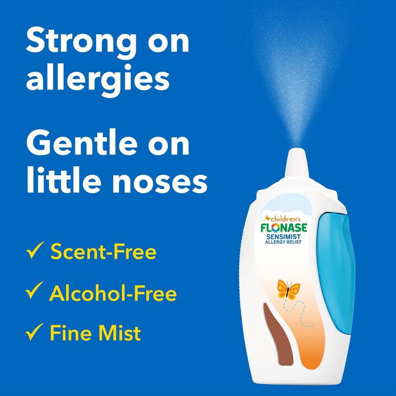slide 10 of 19, Children's Flonase Sensimist Allergy Relief Nasal Spray - Fluticasone Furoate - 0.2 fl oz, 0.2 fl oz