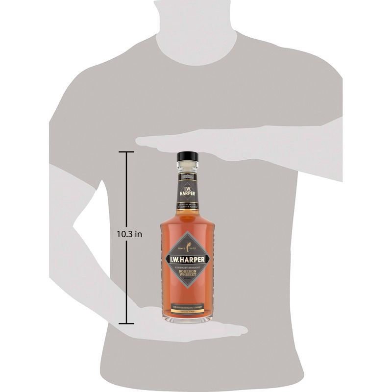 slide 9 of 9, I.W. Harper Straight Bourbon Whiskey - 750ml Bottle, 750 ml