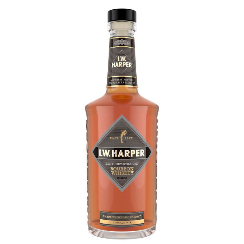 slide 1 of 9, I.W. Harper Straight Bourbon Whiskey - 750ml Bottle, 750 ml