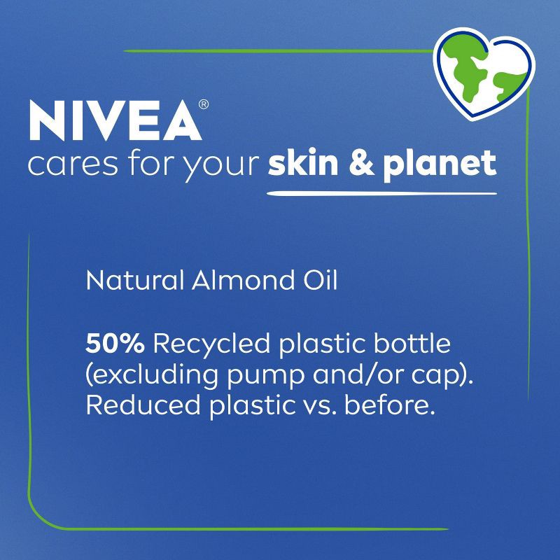 slide 9 of 11, Nivea Oil Infused Body Lotion with Vanilla and Almond Oil - 16.9 fl oz, 16.9 fl oz