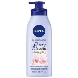 Nivea Oil Infused Body Lotion with Cherry Blossom and Jojoba Oil - 16.9 fl oz