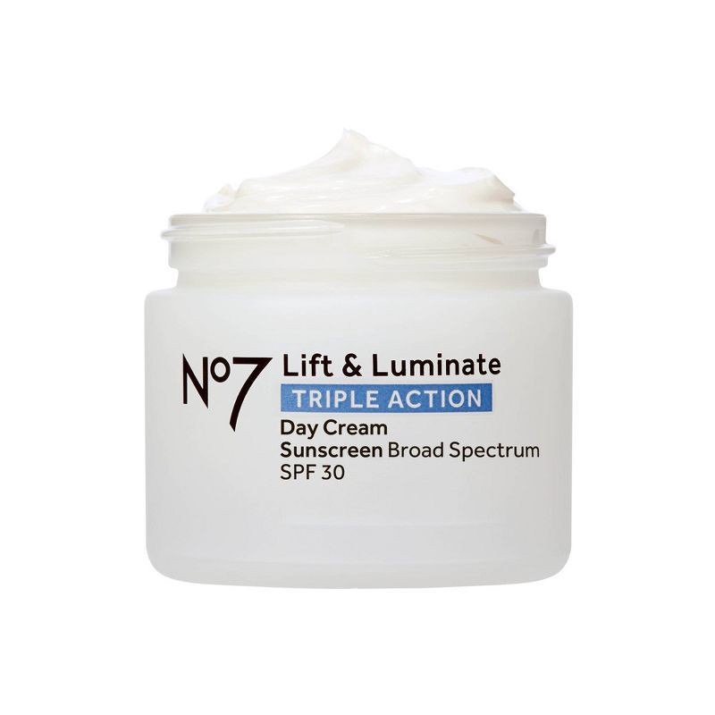 slide 6 of 8, No7 Lift & Luminate Triple Action Day Cream with SPF 30 - 1.69 fl oz, 0 x 1.69 fl oz