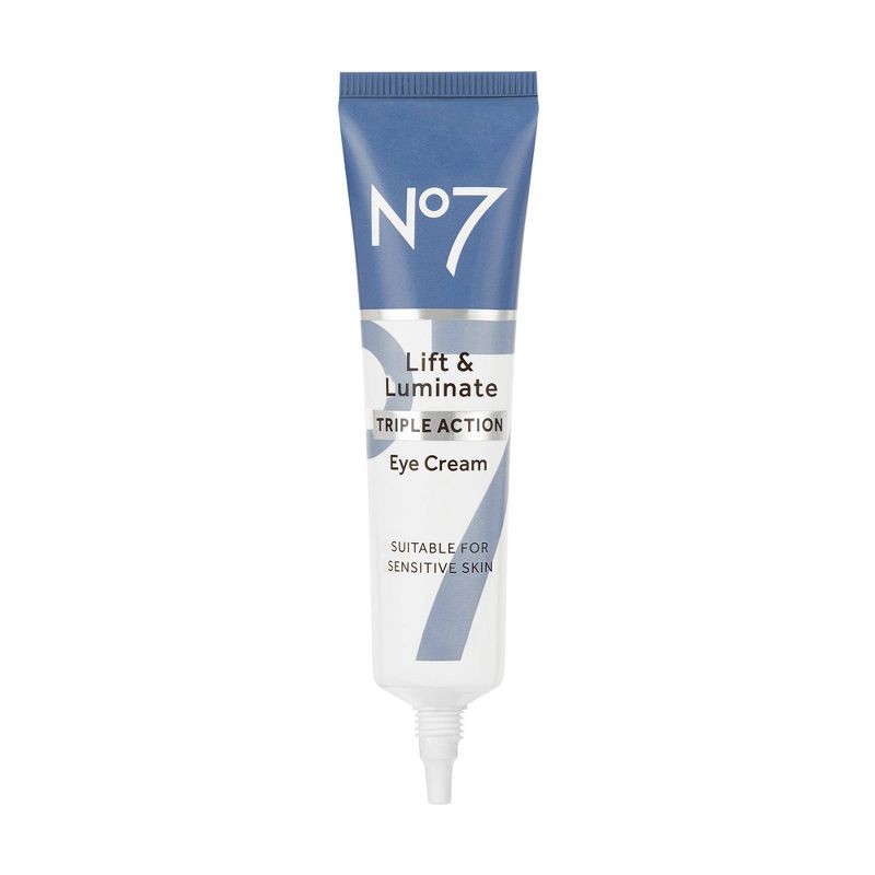 slide 3 of 9, No7 Lift & Luminate Triple Action Eye Cream - 0.5 fl oz, 0.5 fl oz