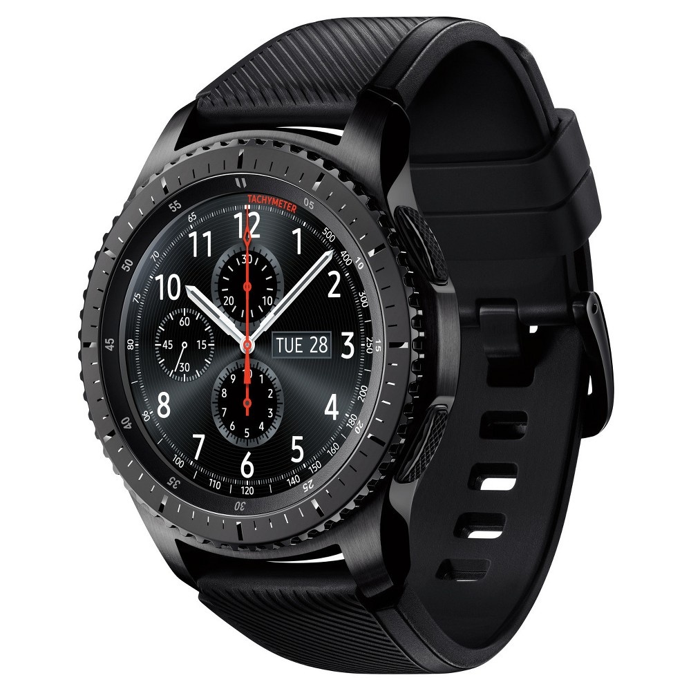 slide 2 of 5, Samsung Gear S3 Frontier Smartwatch - Dark Gray, 1 ct