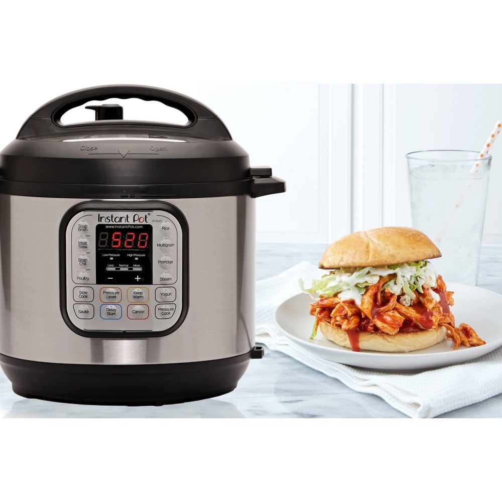 slide 7 of 8, Instant Pot Duo 80 Pressure Cooker, 8 qt