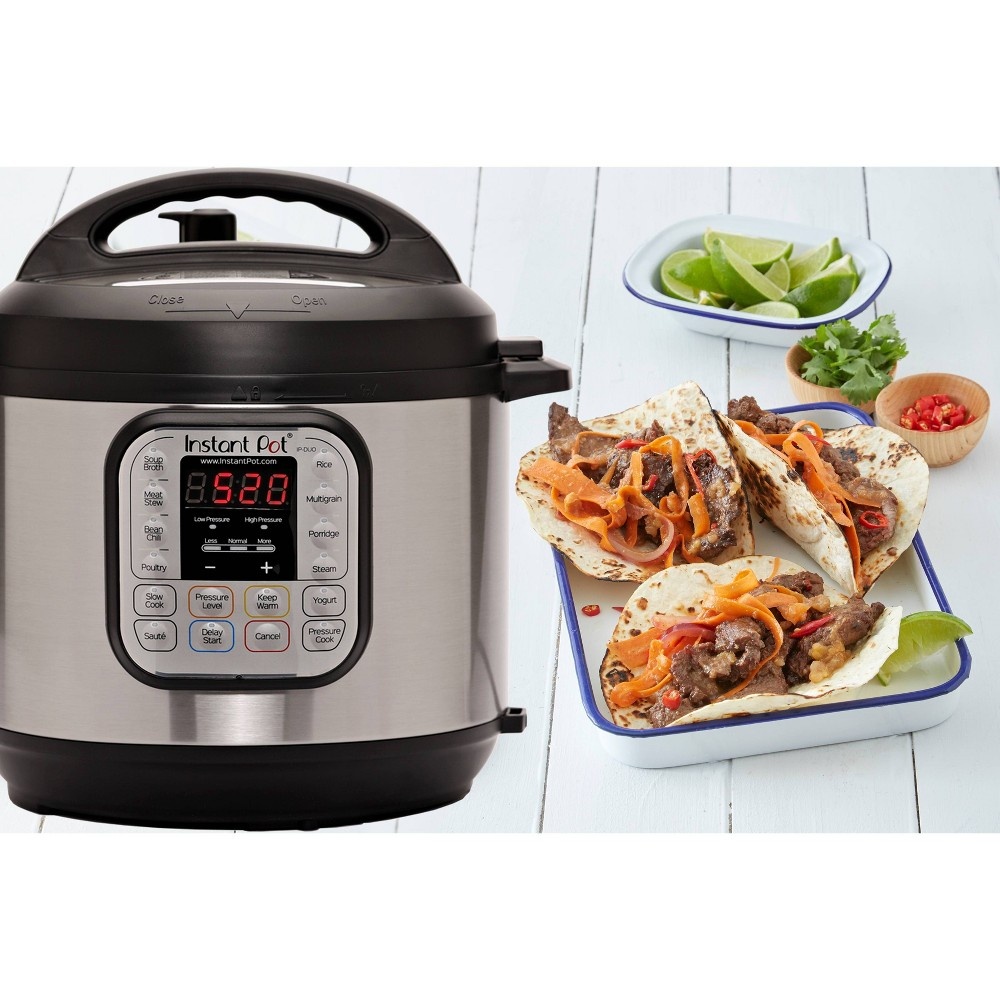 slide 8 of 8, Instant Pot Duo 80 Pressure Cooker, 8 qt