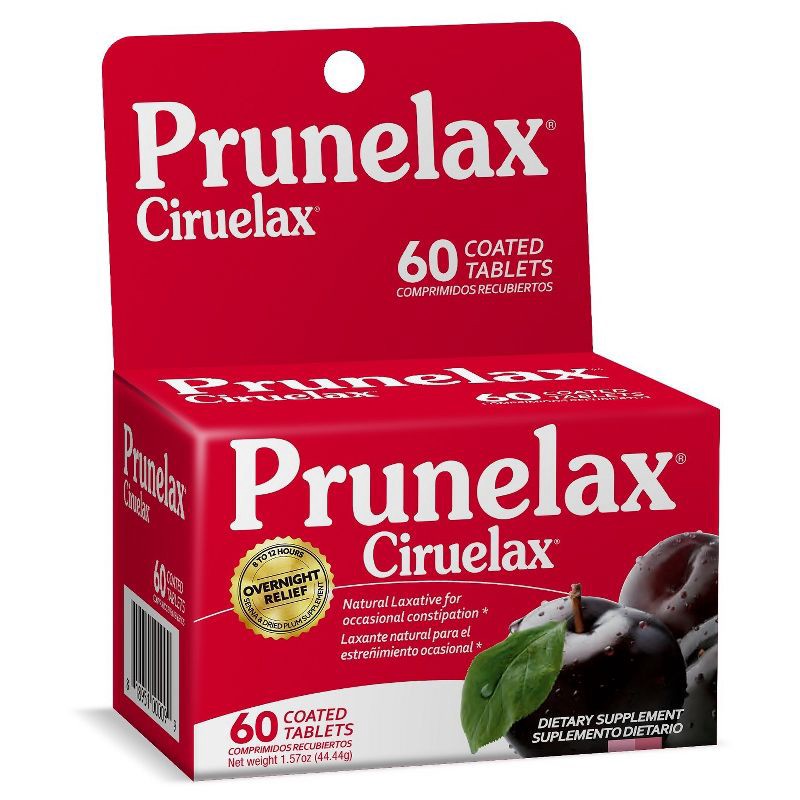 slide 1 of 1, Prunelax Ciruelax Laxatives Tabs - 60ct, 60 ct