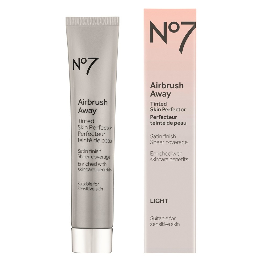 slide 4 of 4, No7 Airbrush Away Tinted Skin Perfector - 01 Light - 1.35oz, 1.35 oz