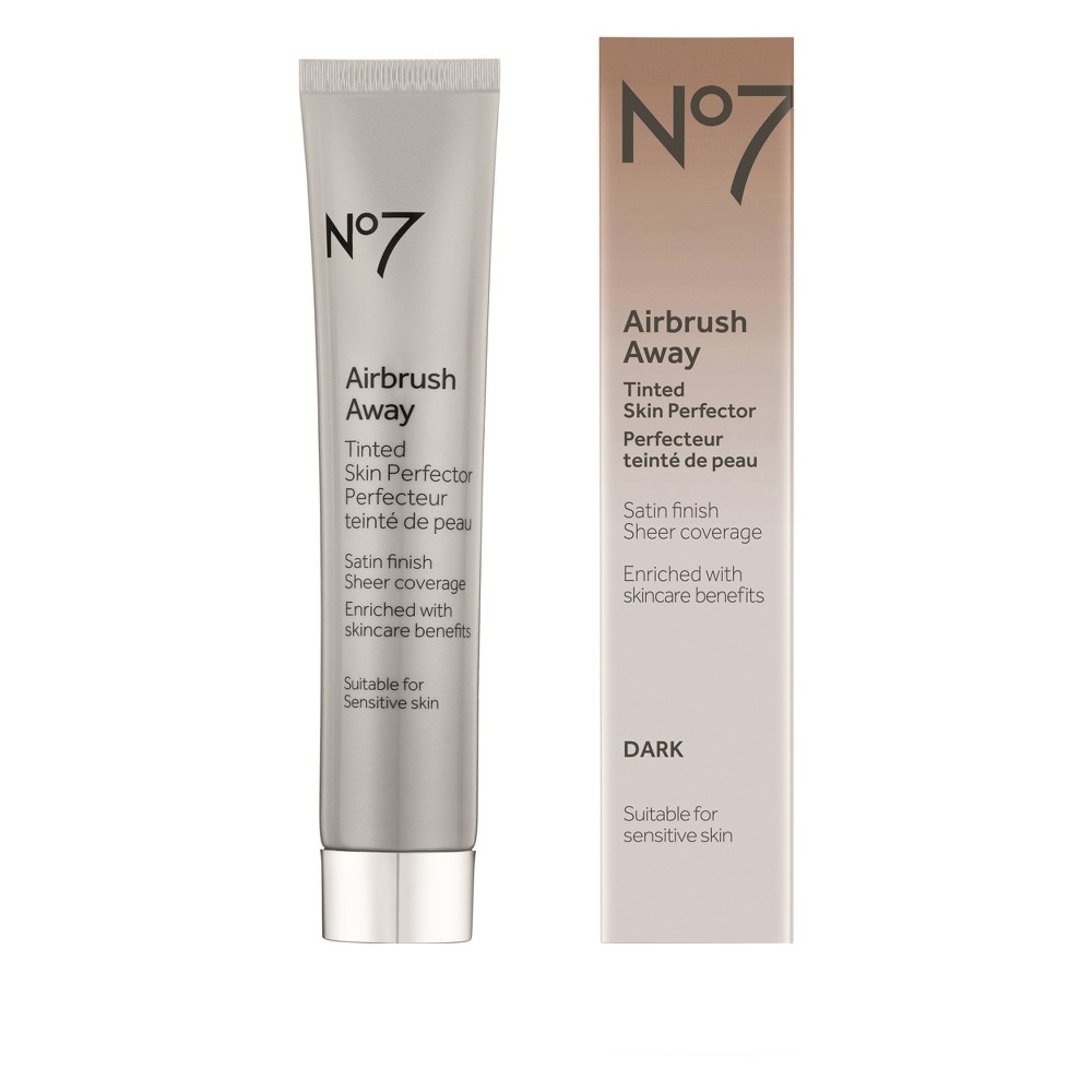 slide 4 of 4, No7 Airbrush Away Tinted Skin Perfector - 03 Dark - 1.35oz, 1 ct