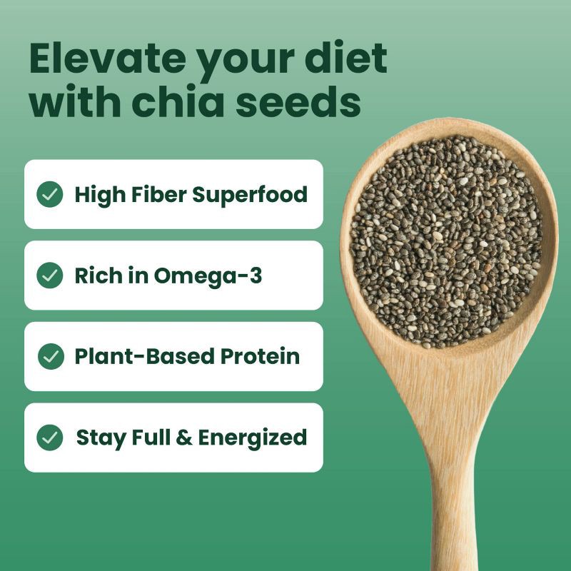 slide 3 of 7, Sanar Naturals Chia Seed - 10 oz, 10 oz