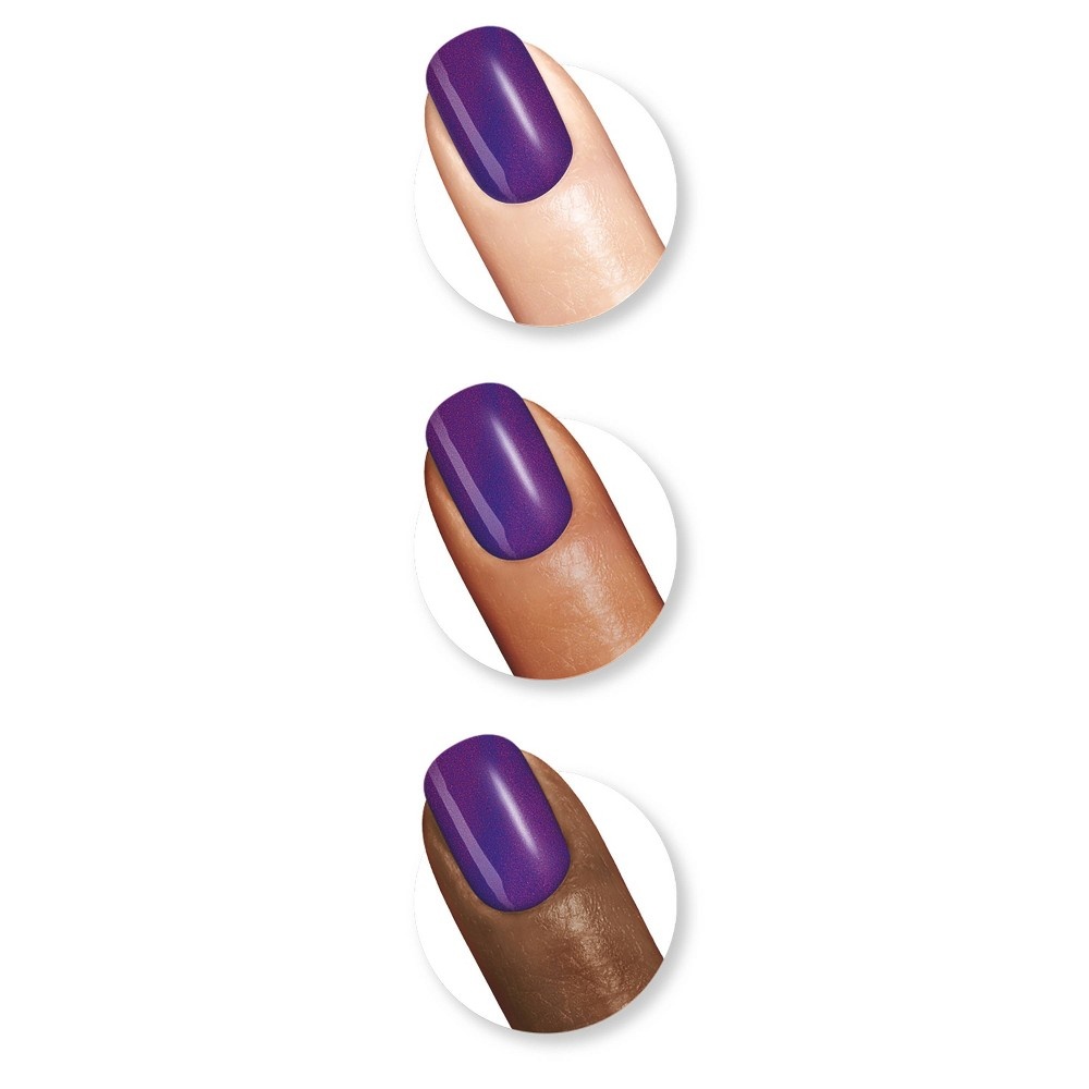 slide 3 of 5, Sally Hansen Color Therapy Nail Polish - 402 Plum Euphoria - 0.5 fl oz, 1 ct