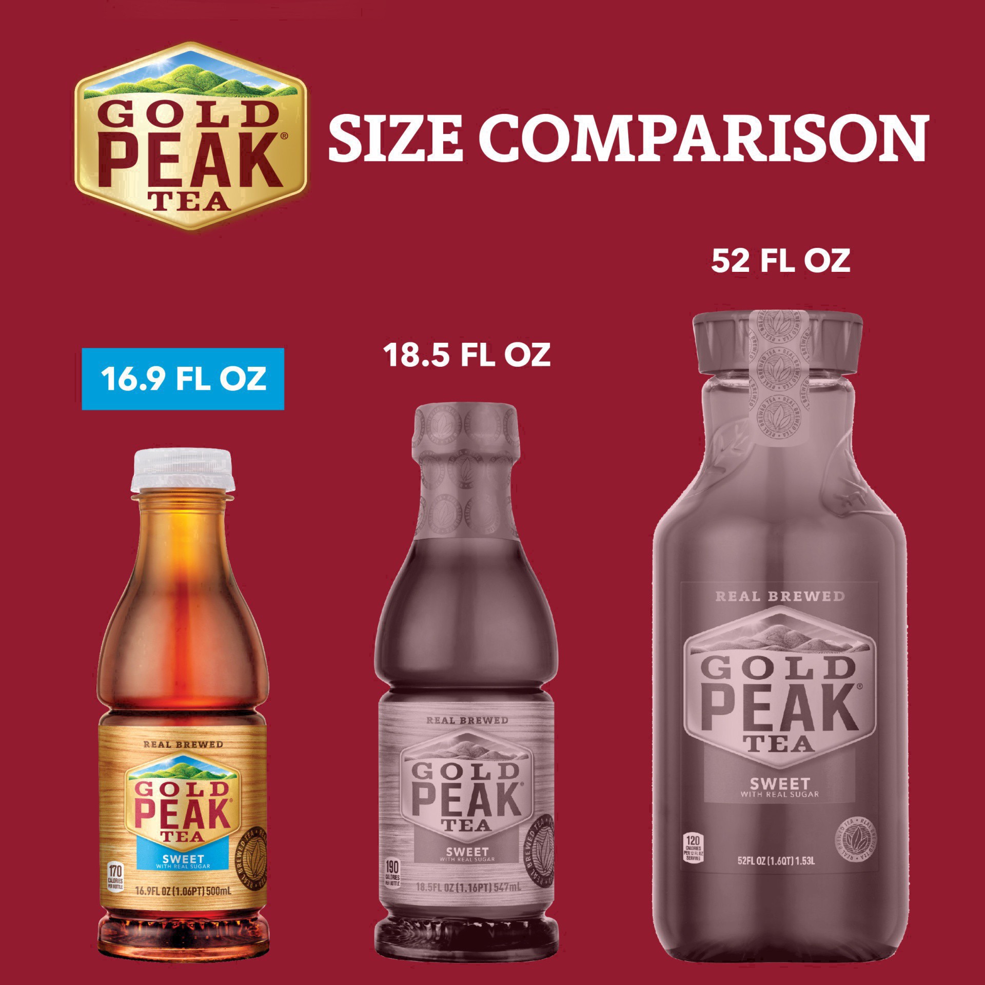 slide 75 of 131, Gold Peak Sweet Tea Bottles - 6pk/16.9 fl oz, 6 ct; 16.9 fl oz