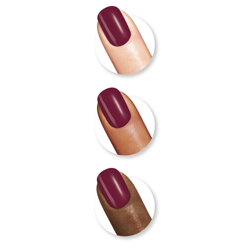 slide 4 of 6, Sally Hansen Insta-Dri Nail Color - 423 Just In Wine - 0.31 fl oz, 0.31 fl oz