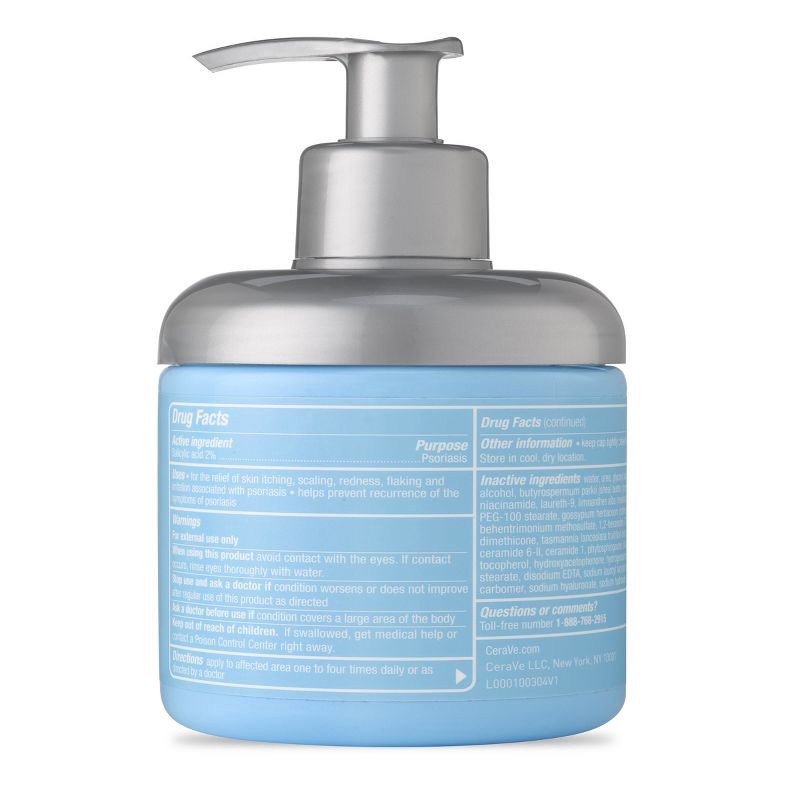 slide 2 of 7, CeraVe Psoriasis Moisturizing Cream with Salicylic Acid Unscented - 8oz, 8 oz
