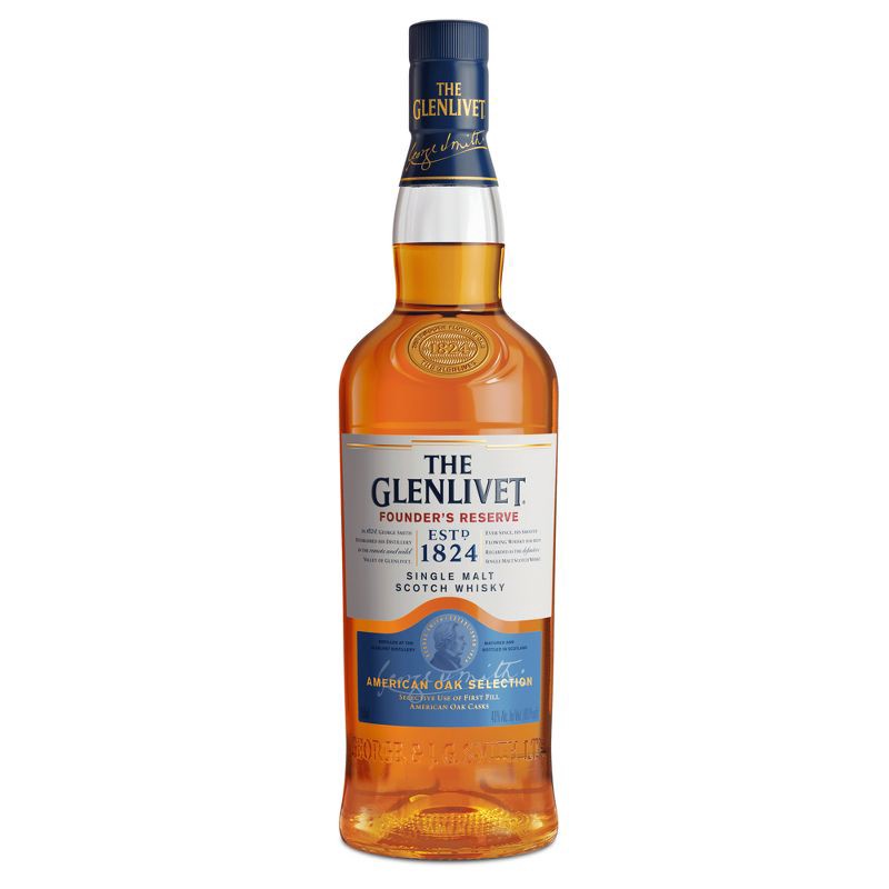 slide 1 of 6, The Glenlivet Glenlivet Founder's Reserve Scotch Whisky - 750ml Bottle, 750 ml