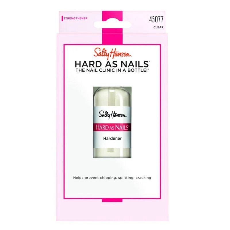 slide 3 of 5, Sally Hansen Nail Treatment - 45077 Hard As Nails Clear Hardener - 0.45 fl oz, 0.45 fl oz
