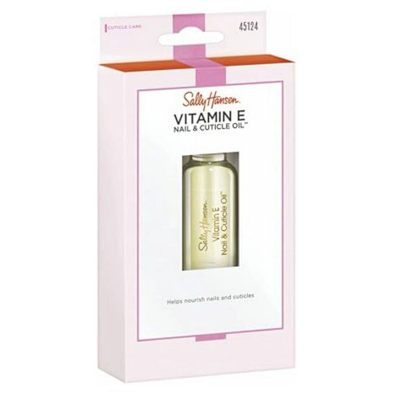 slide 4 of 4, Sally Hansen Nail Treatment 45124 Vitamin E Nail & Cuticle Oil - 0.45 fl oz, 0.45 fl oz