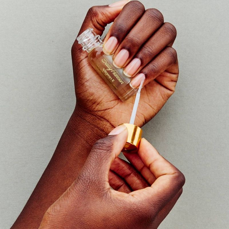 slide 5 of 6, Sally Hansen Nail Treatment 45124 Vitamin E Nail & Cuticle Oil - 0.45 fl oz, 0.45 fl oz