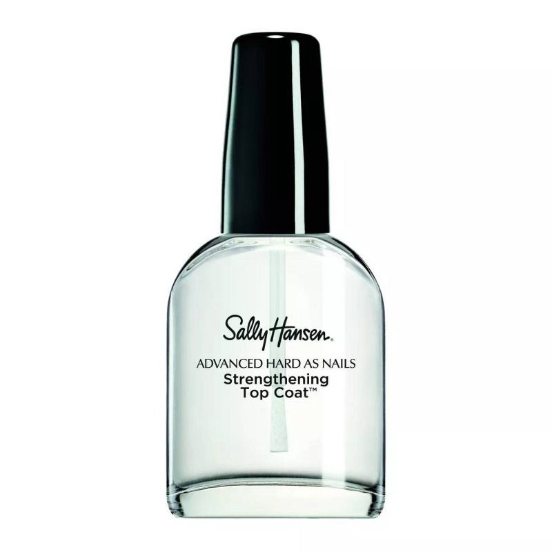 slide 1 of 5, Sally Hansen Nail Treatment 45121 Advanced Hard as Nails Strengthening Top Coat - 0.45 fl oz, 0.45 fl oz