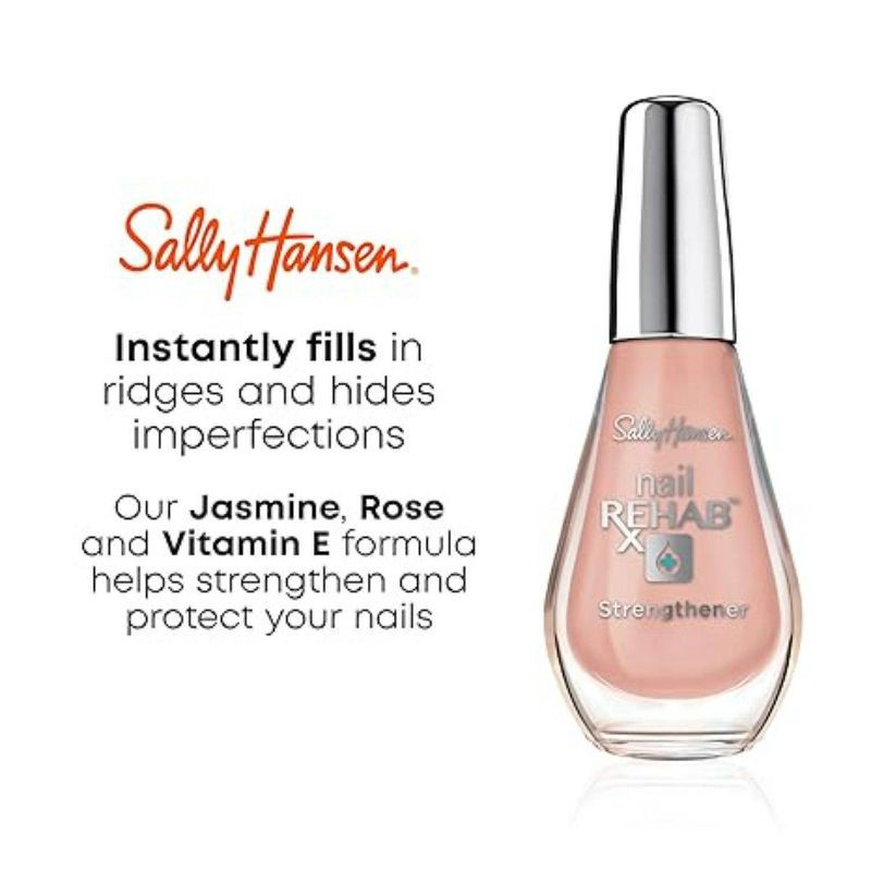 slide 2 of 5, Sally Hansen Nail Treatment - 45293 Nail Rehab Strengthener - 0.33 fl oz, 0.33 fl oz