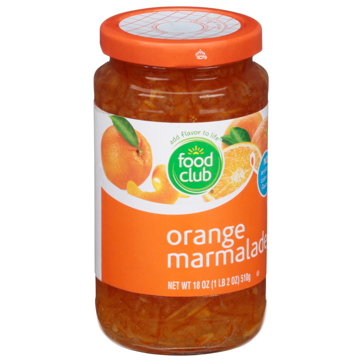 slide 10 of 11, Food Club Marmalade - Orange, 18 oz