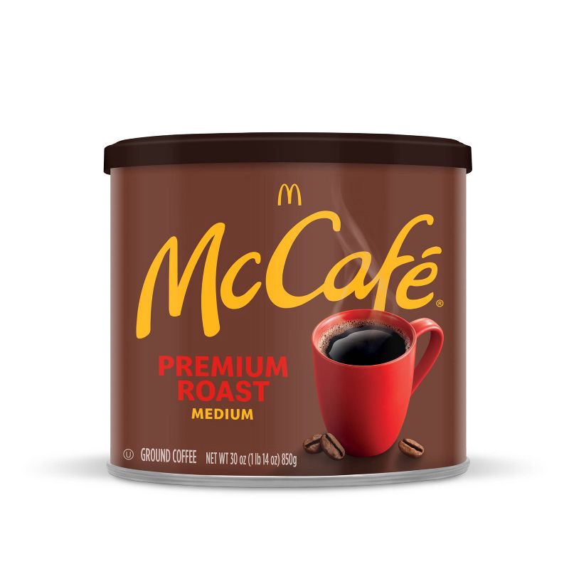 slide 2 of 6, McCafe Premium Roast Ground Coffee - Medium Roast - 30oz, 30 oz