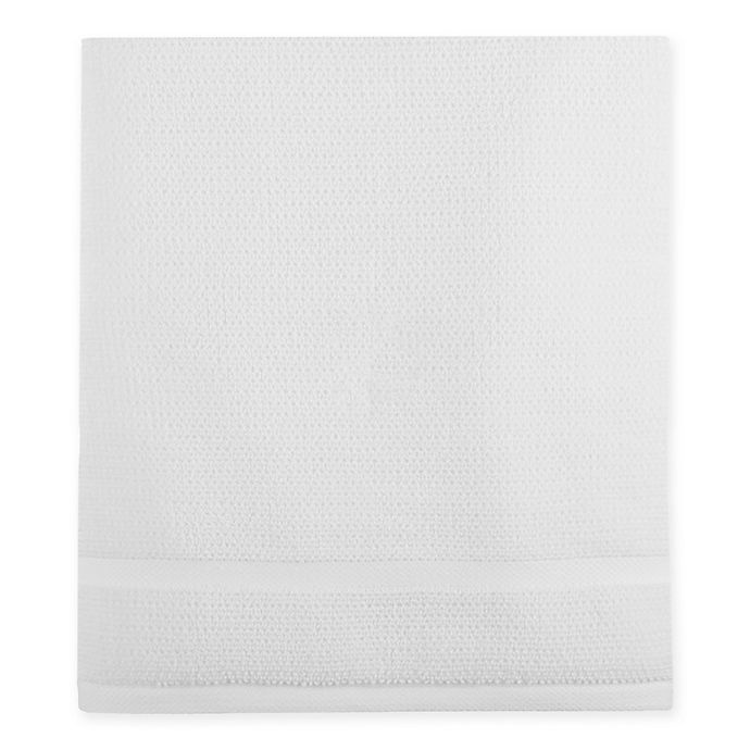 slide 1 of 1, Haven Rustico Bath Sheet - White, 1 ct