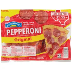 Hill Country Fare Original Pepperoni Slices - Texas-Size Pack