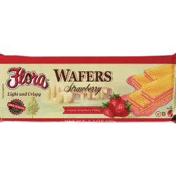Flora Strawberry Wafers