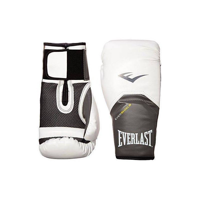 slide 2 of 7, Everlast Pro Style Elite 12oz Training Boxing Gloves - White, 12 oz