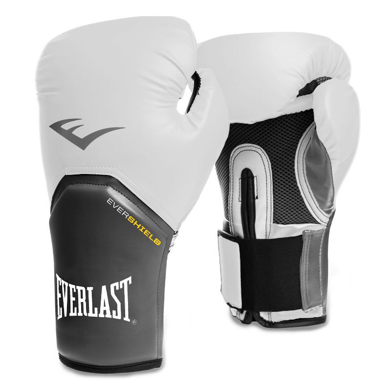 slide 1 of 7, Everlast Pro Style Elite 12oz Training Boxing Gloves - White, 12 oz