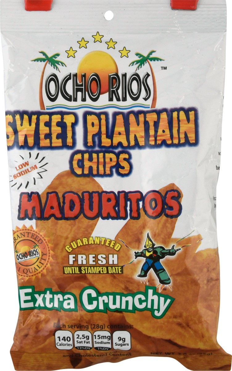 slide 1 of 12, Ocho Rios Sweet Plantain Chips, 3 oz