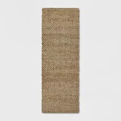2'4"x7' Annandale Solid Runner Rug Natural - Threshold™