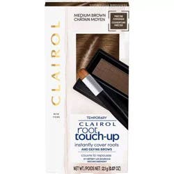 Clairol Root Touch Up Powder - Medium Brown Temporary Hair Color Compact