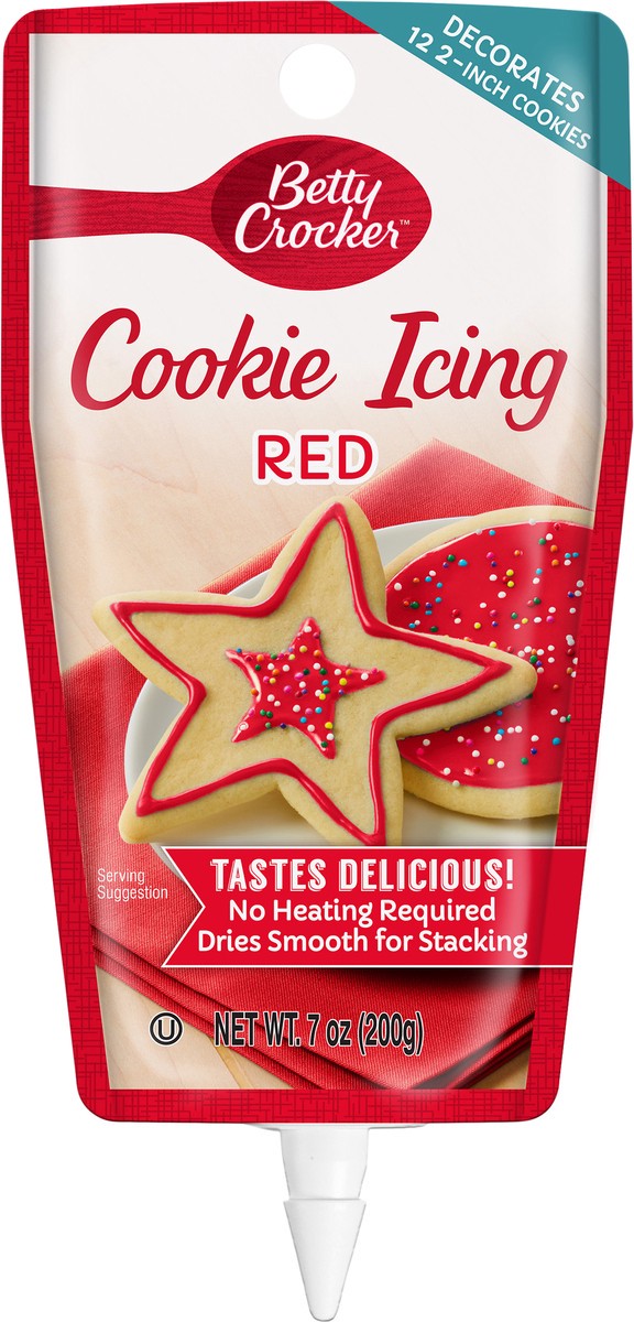 slide 1 of 3, Betty Crocker Red Cookie Icing 7 oz, 7 oz