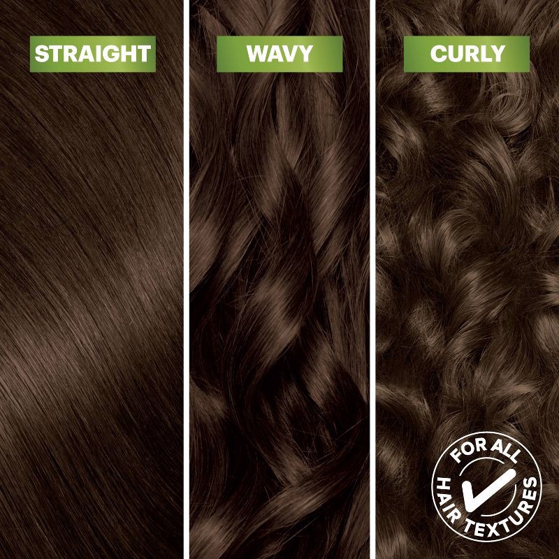 slide 7 of 11, Garnier Nutrisse Ultra Coverage 100% Gray Coverage Permanent Hair Color - 500 Medium Brown, 1 ct