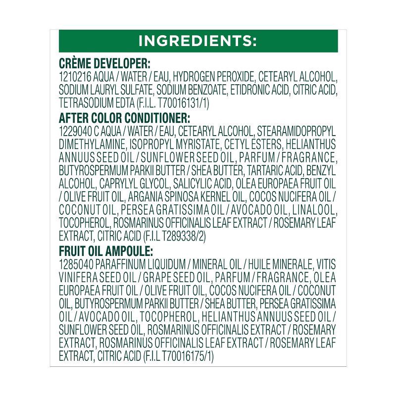 slide 11 of 11, Garnier Nutrisse Ultra Coverage 100% Gray Coverage Permanent Hair Color - 600 Deep Light Natural Brown, 1 ct