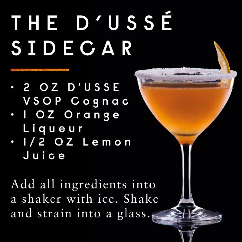 slide 5 of 5, D'usse VSOP Cognac - 375ml Bottle, 375 ml