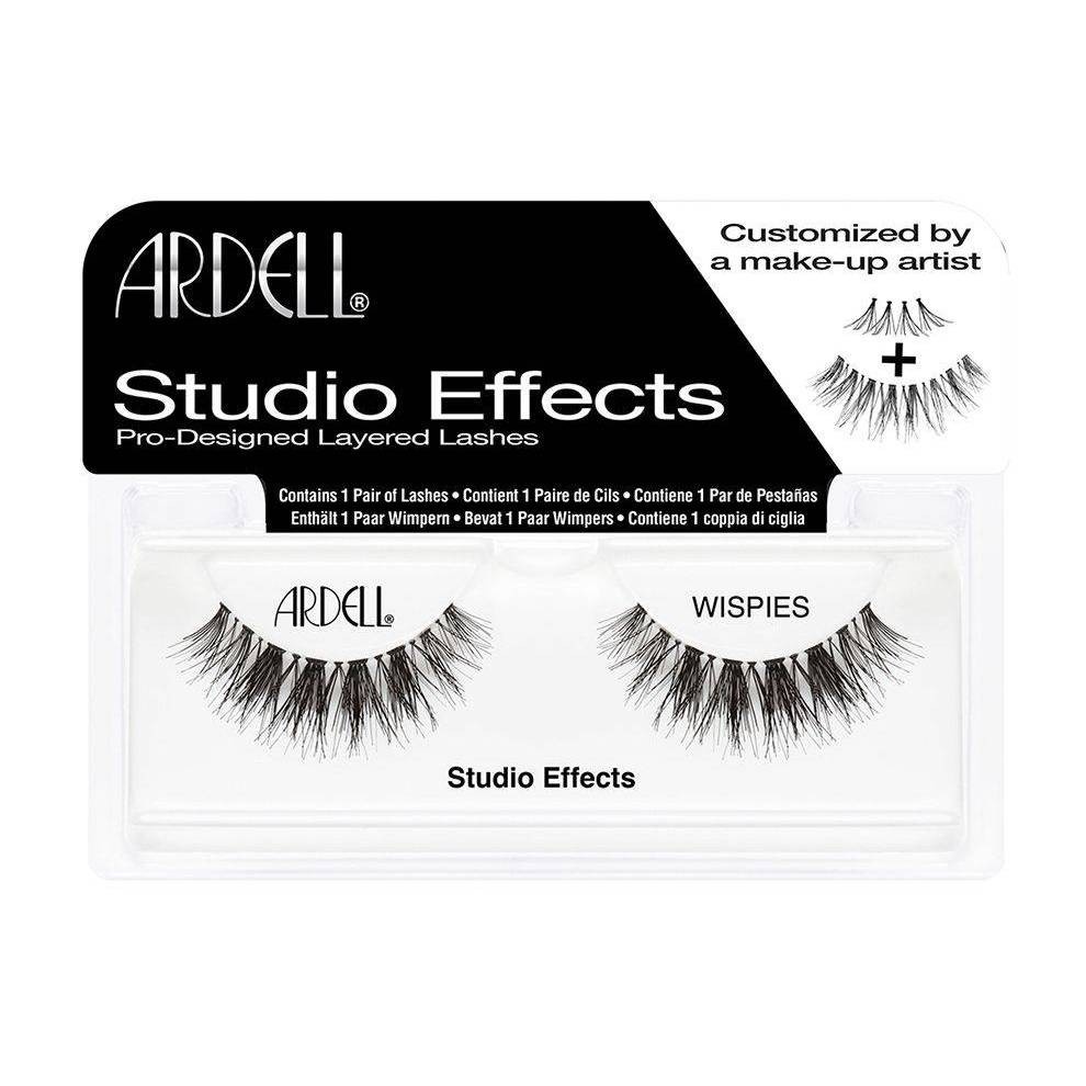 slide 1 of 1, Ardell Eyelash Wispies Studio Effects Black, 1 ct